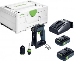 Festool 576885 18V Cordless drill CXS 18 C 3,0-Plus £320.00